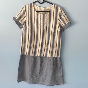 Maeve for Anthropologie Dropped Waist dress X Small